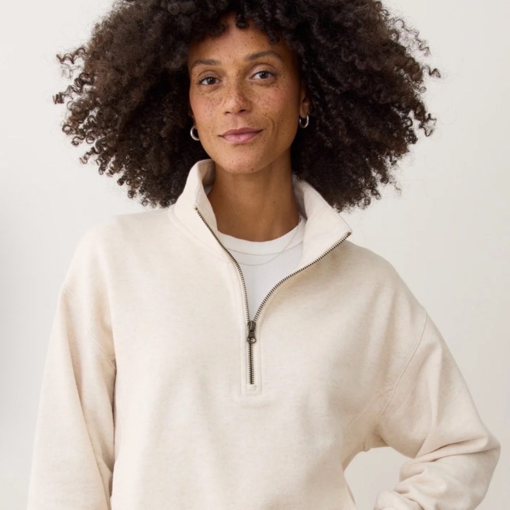 Marine Layer Cloud 9 Fleece Half Zip NWT